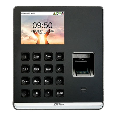 Reloj checador ZKTeco SenseFP M1 con huella digital y WiFi